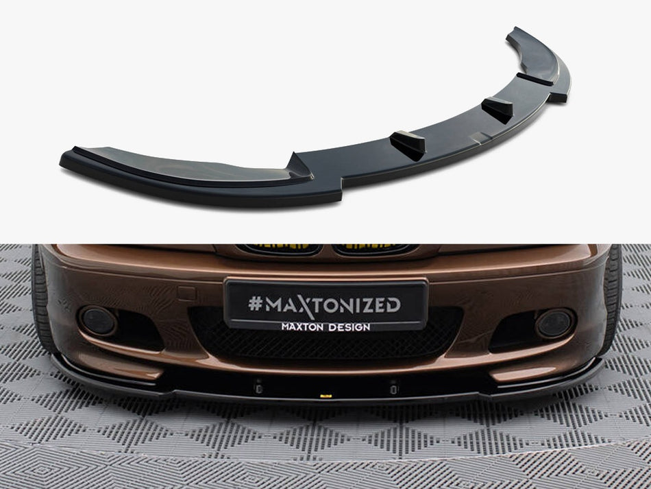 Maxton Design Front Splitter V.1 BMW 3 E46 M-Pack Coupe