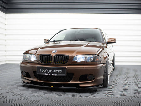 Maxton Design Front Splitter V.1 BMW 3 E46 M-Pack Coupe - BM-3-46-C-MPACK-FD1G - Image 2