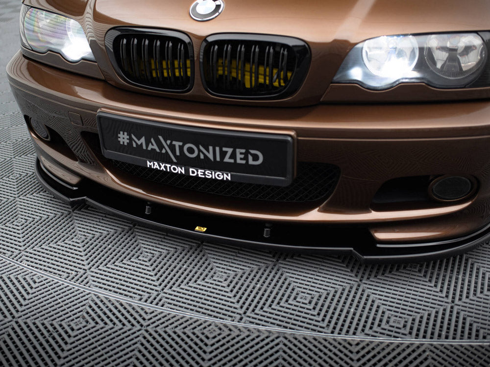 Maxton Design Front Splitter V.1 BMW 3 E46 M-Pack Coupe - BM-3-46-C-MPACK-FD1G - Image 4