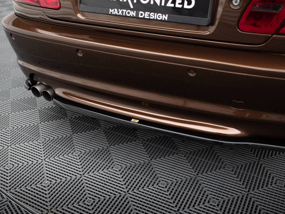 Maxton Design Central Rear Splitter (Vertical Bars) BMW 3 E46 Coupe M-Pack - BM-3-46-C-MPACK-RD1+RD2G - Image 4
