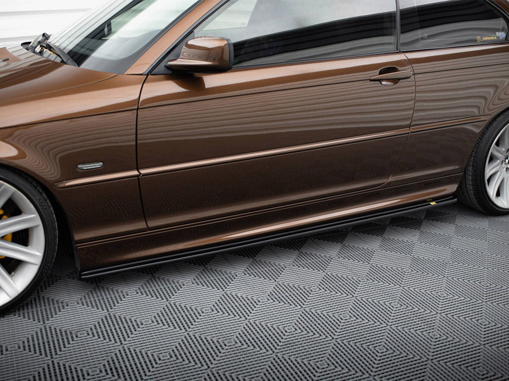 Side Skirts Diffusers V.1 BMW 3 E46 M-Pack Coupe