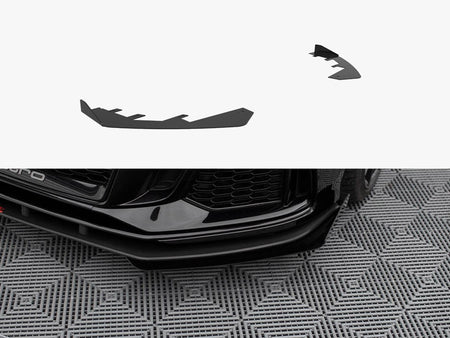 Maxton Design Front Flaps Audi RS3 Sedan 8V Facelift - AURS38VFSCNC-FSF1G - Image 1