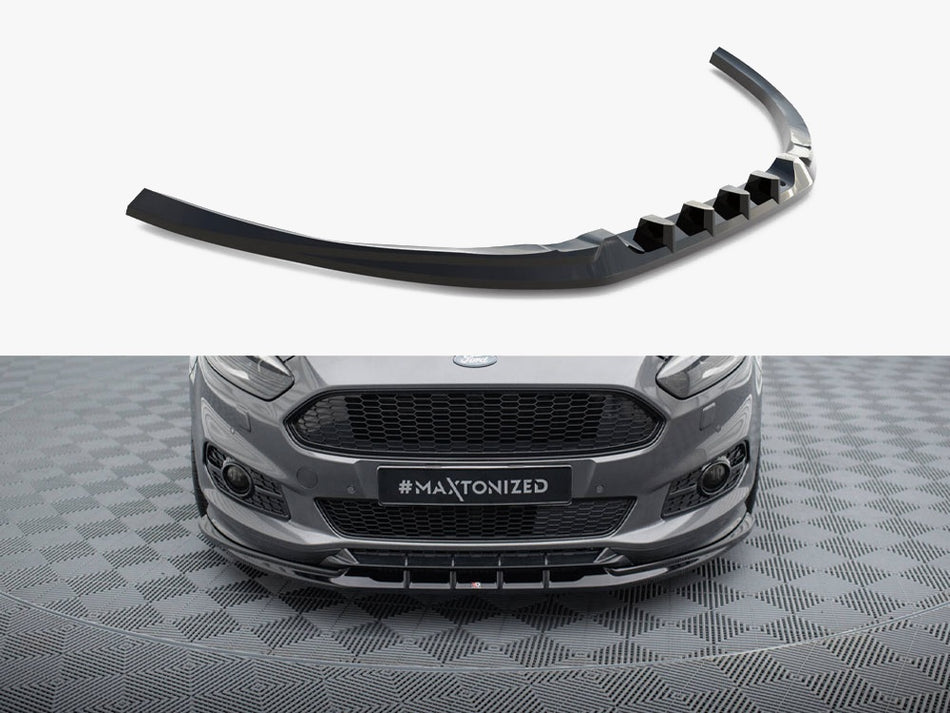 Maxton Design Front Splitter Ford S-Max ST-Line Mk2 - FO-SMAX-2-STLINE-FD1G - Image 1