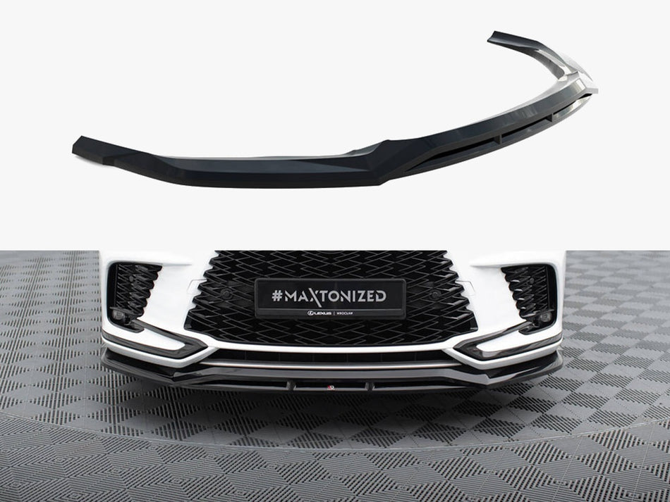 Maxton Design Front Splitter Lexus RX F-Sport Mk5 - LE-RX-5-FSPORT-FD1G+FD1RG - Image 1