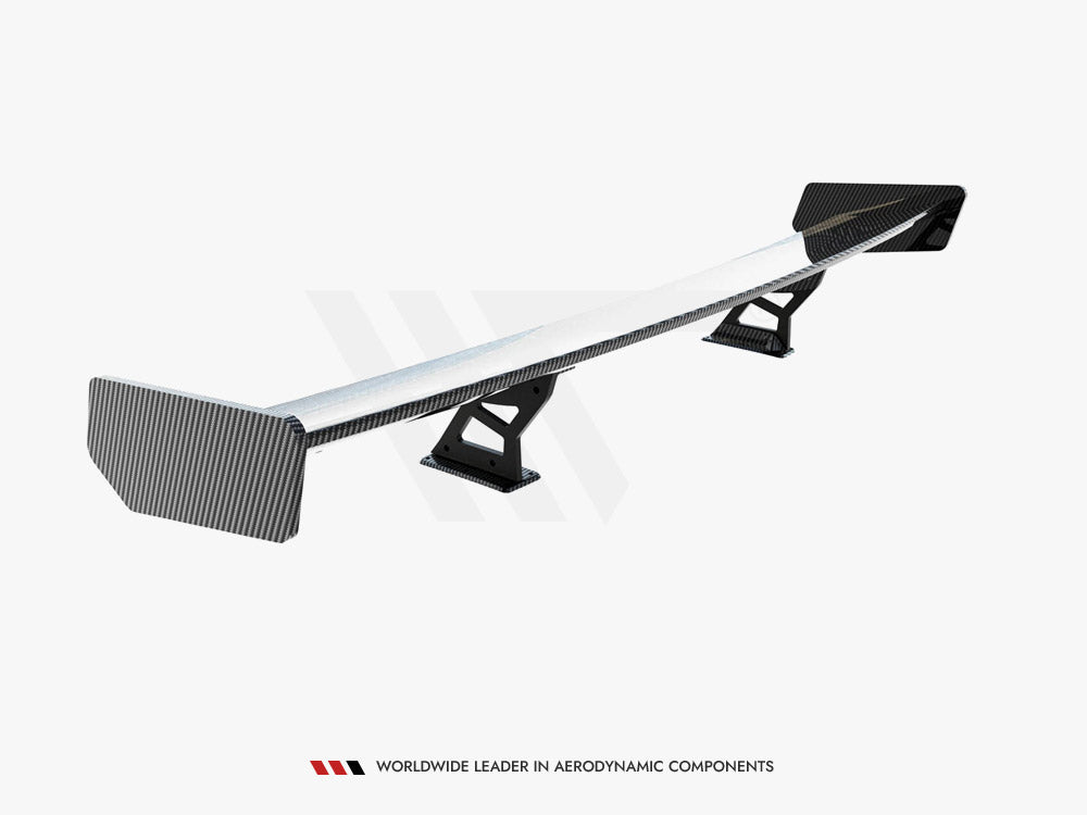 Maxton Design Carbon Spoiler With Internal Brackets Uprights BMW 3 Coupe E46 - CF-BM-3-46-C-WING5-INT-245-P - Image 7