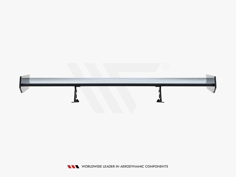 Maxton Design Carbon Spoiler With Internal Brackets Uprights BMW 3 Coupe E46 - CF-BM-3-46-C-WING5-INT-245-P - Image 9