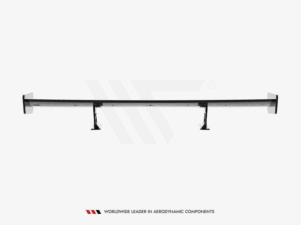 Maxton Design Carbon Spoiler With Internal Brackets Uprights BMW 3 Coupe E46 - CF-BM-3-46-C-WING5-INT-245-P - Image 10