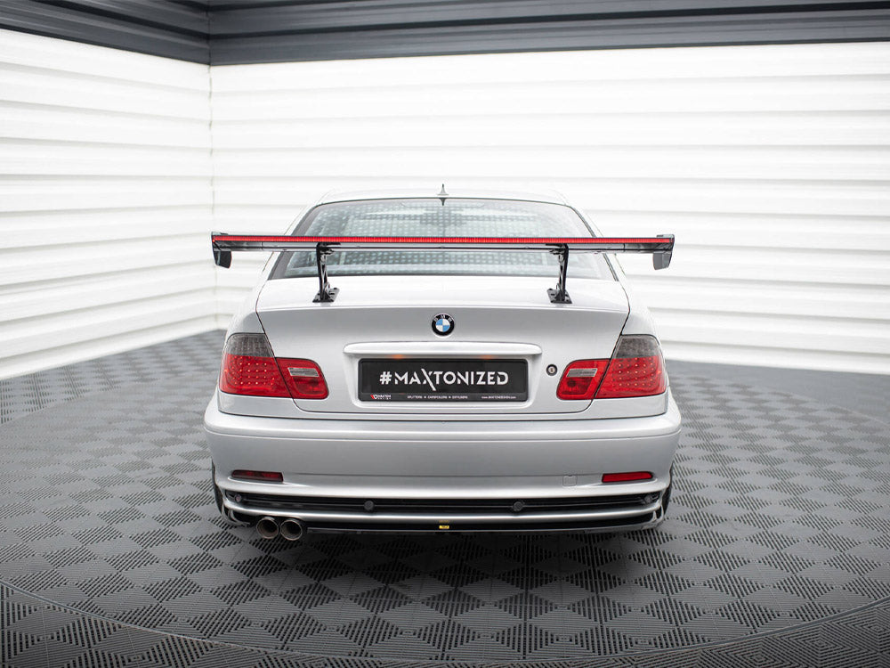 Maxton Design Carbon Spoiler With Internal Brackets Uprights + LED BMW 3 Coupe E46 - CF-BM-3-46-C-WING5-INT-245-P+LED - Image 8