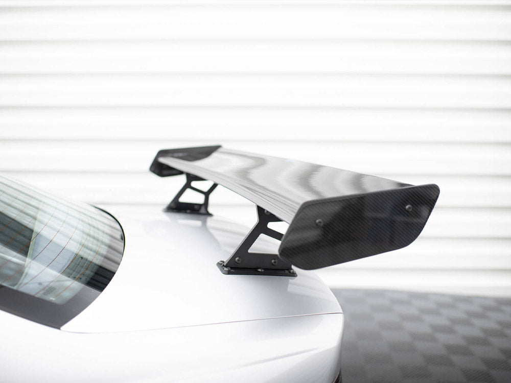 Maxton Design Carbon Spoiler With Internal Brackets Uprights + LED BMW 3 Coupe E46 - CF-BM-3-46-C-WING5-INT-245-P+LED - Image 10