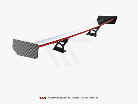 Maxton Design Carbon Spoiler With Internal Brackets Uprights + LED BMW 3 Coupe E46 - CF-BM-3-46-C-WING5-INT-245-P+LED - Image 13