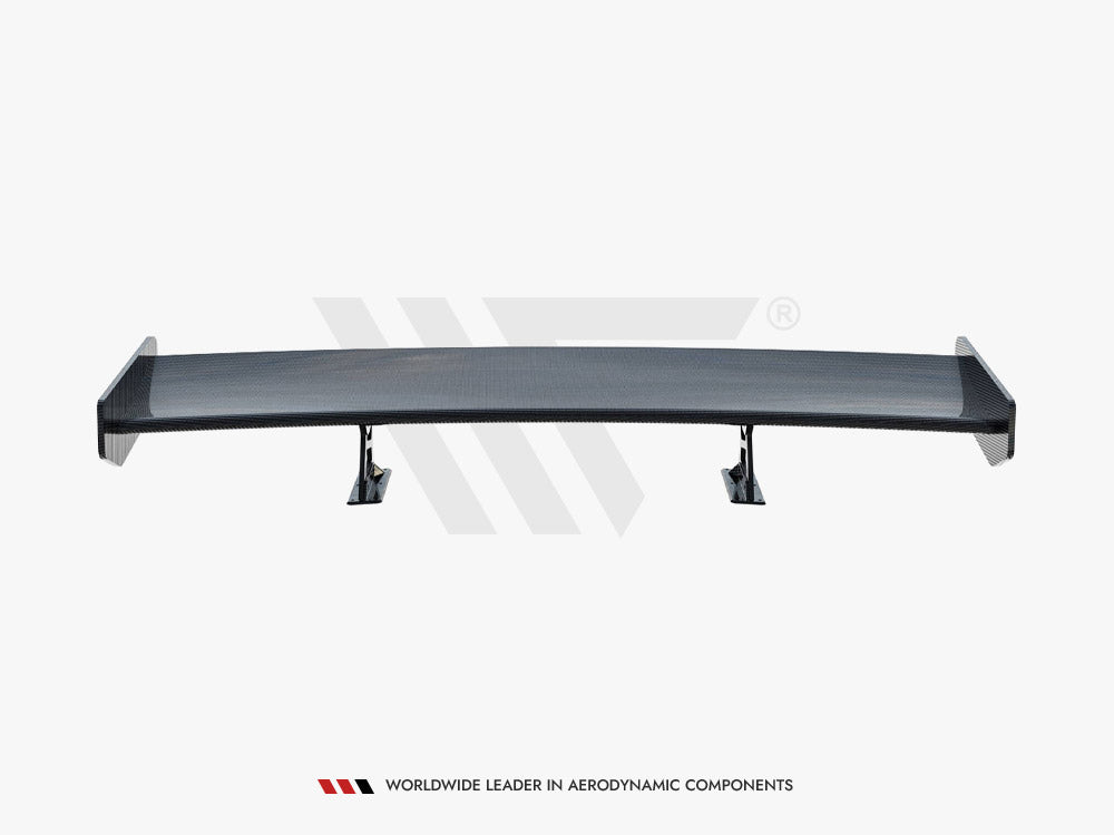 Carbon Spoiler With Internal Brackets Uprights + LED BMW 3 Coupe E46