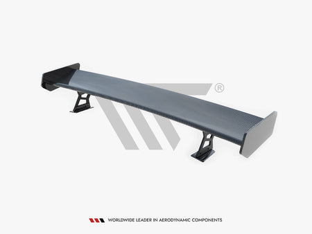 Maxton Design Carbon Spoiler With External Brackets Uprights BMW 3 Coupe E46 - CF-BM-3-46-C-WING5-EXT-245-P - Image 6