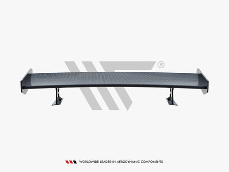 Maxton Design Carbon Spoiler With External Brackets Uprights BMW 3 Coupe E46 - CF-BM-3-46-C-WING5-EXT-245-P - Image 8