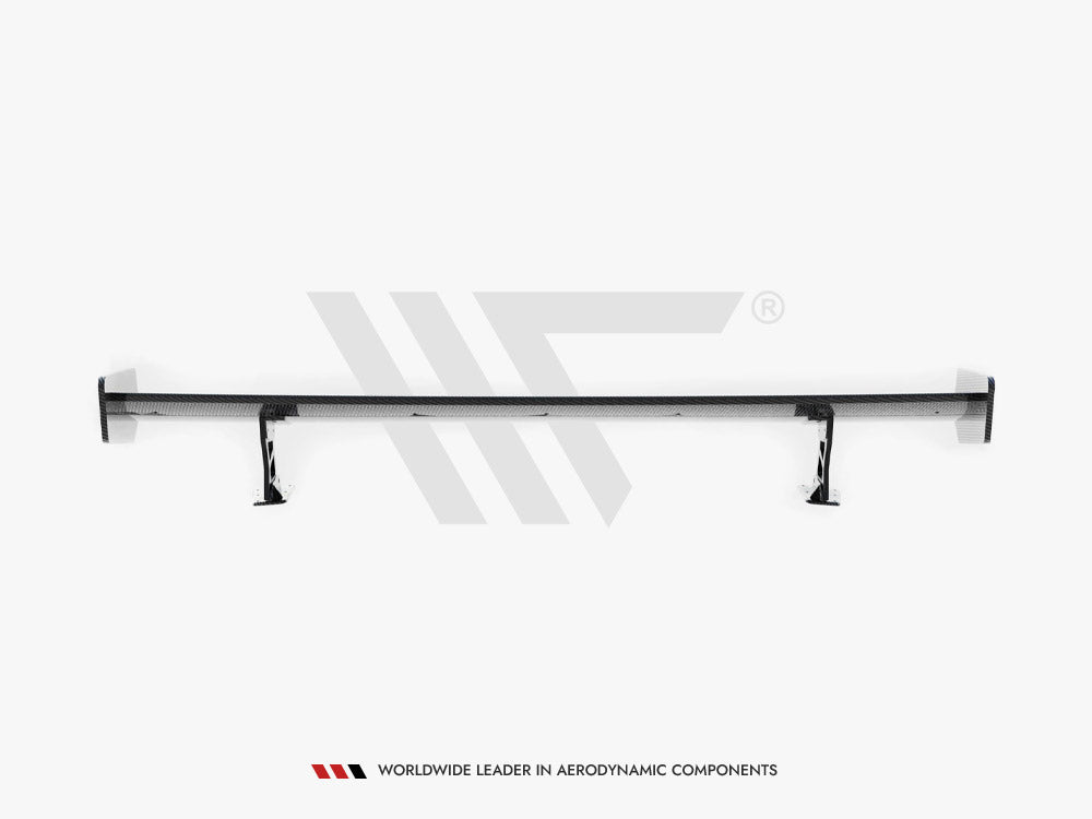 Maxton Design Carbon Spoiler With External Brackets Uprights BMW 3 Coupe E46 - CF-BM-3-46-C-WING5-EXT-245-P - Image 10