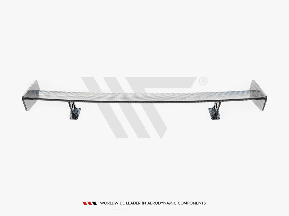 Maxton Design Carbon Spoiler With External Brackets Uprights BMW 3 Coupe E46 - CF-BM-3-46-C-WING5-EXT-245-P - Image 11