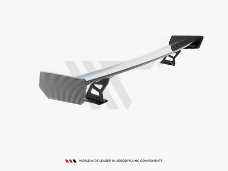 Maxton Design Carbon Spoiler With External Brackets Uprights BMW 3 Coupe E46 - CF-BM-3-46-C-WING5-EXT-245-P - Image 13