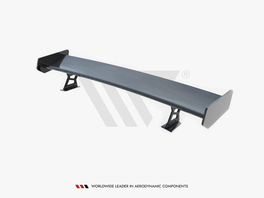 Maxton Design Carbon Spoiler With External Brackets Uprights BMW 3 Coupe E46 - CF-BM-3-46-C-WING5-EXT-245-P - Image 14