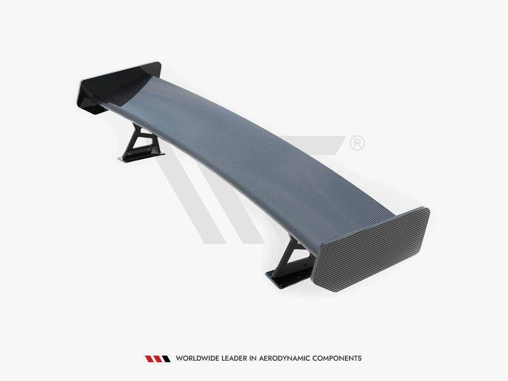 Maxton Design Carbon Spoiler With External Brackets Uprights BMW 3 Coupe E46 - CF-BM-3-46-C-WING5-EXT-245-P - Image 16