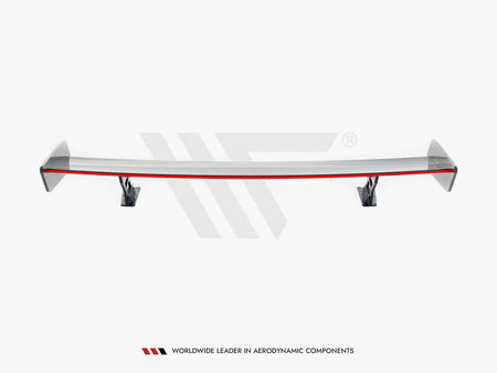 Carbon Spoiler With External Brackets Uprights + LED BMW 3 Coupe E46
