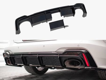 Maxton Design Rear Valance Audi RS6 C8 / RS7 C8 (Version with towbar) - AU-RS6-C8-RS1G+RS1RG - Image 1