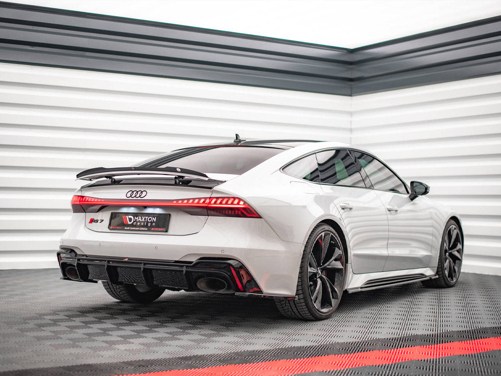 Maxton Design Rear Valance Audi RS6 C8 / RS7 C8 (Version with towbar) - AU-RS6-C8-RS1G+RS1RG - Image 2