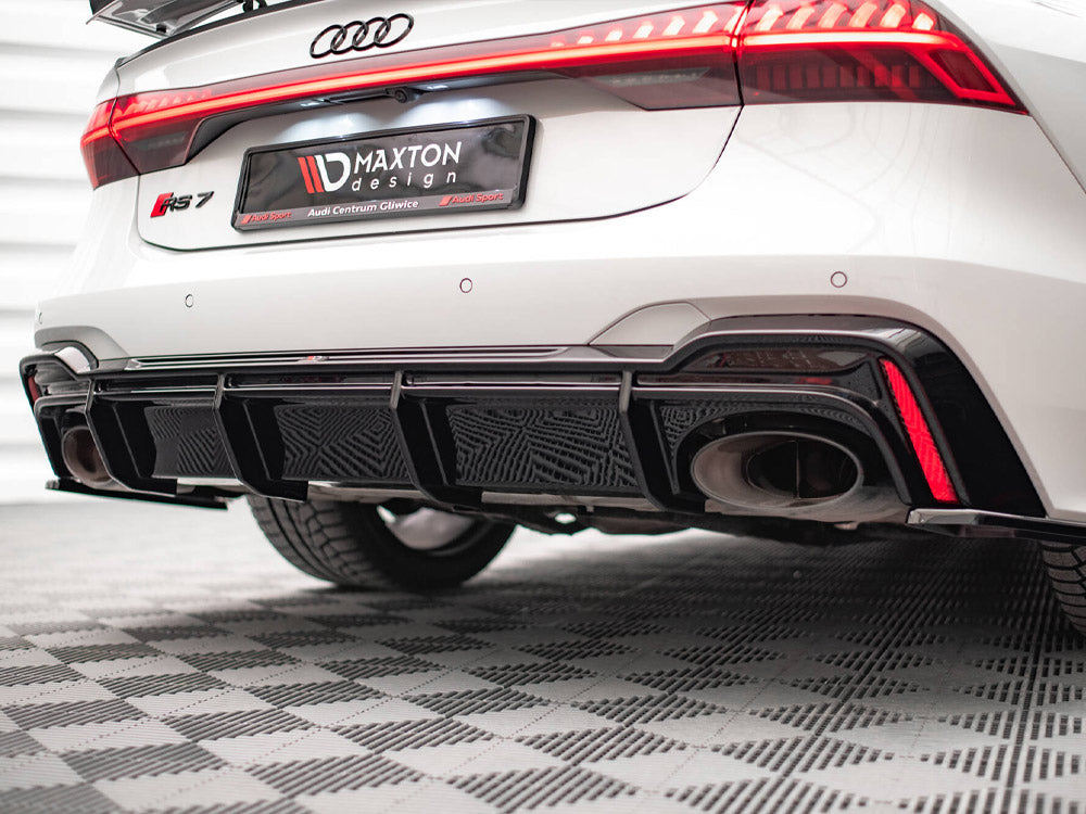 Maxton Design Rear Valance Audi RS6 C8 / RS7 C8 (Version with towbar) - AU-RS6-C8-RS1G+RS1RG - Image 4