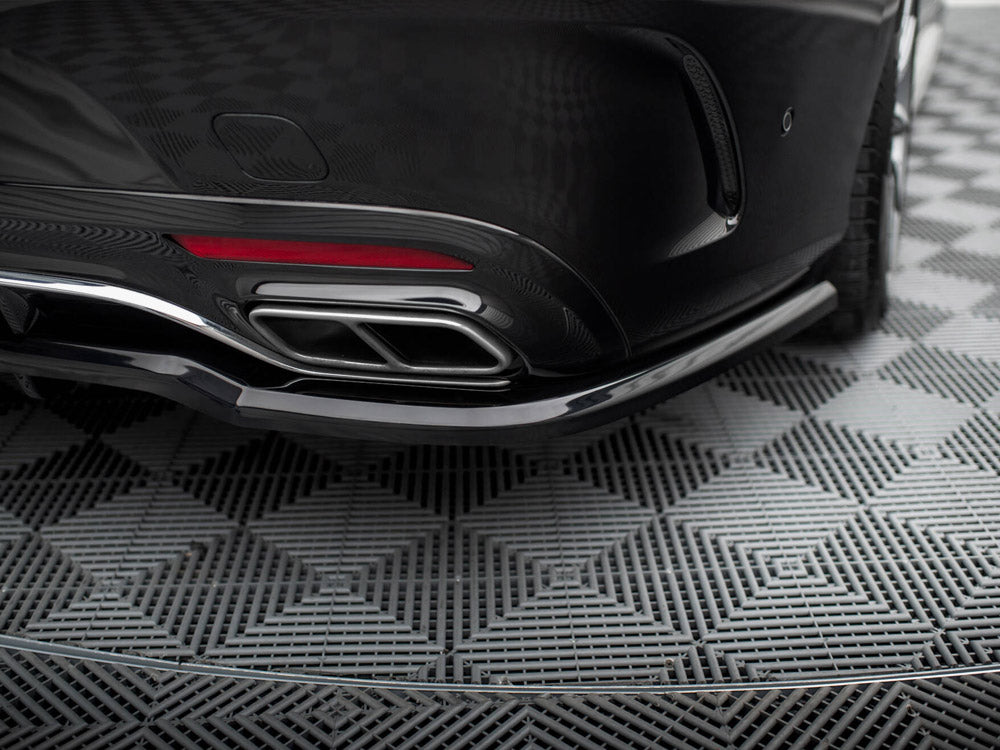 Maxton Design Rear Splitter (Vertical Bars) Mercedes-Benz S Coupe AMG-Line C217 Facelift - ME-S-C217-AMGLINE-C-RD1G+RD2G - Image 9
