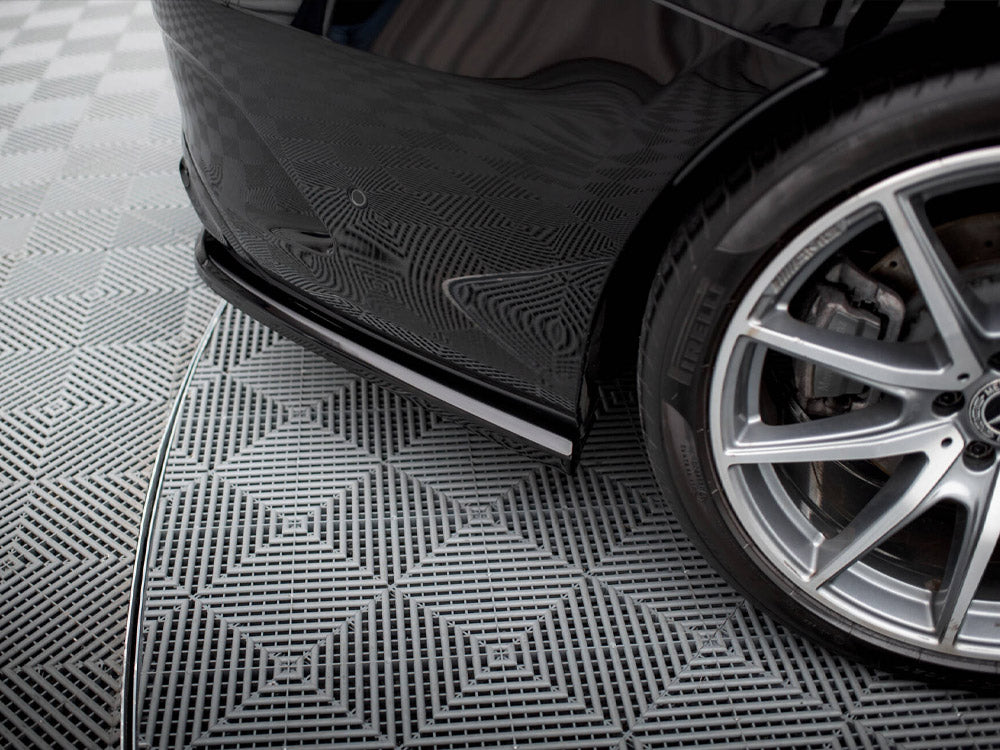 Maxton Design Rear Splitter (Vertical Bars) Mercedes-Benz S Coupe AMG-Line C217 Facelift - ME-S-C217-AMGLINE-C-RD1G+RD2G - Image 10