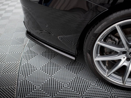 Maxton Design Rear Splitter (Vertical Bars) Mercedes-Benz S Coupe AMG-Line C217 Facelift - ME-S-C217-AMGLINE-C-RD1G+RD2G - Image 10