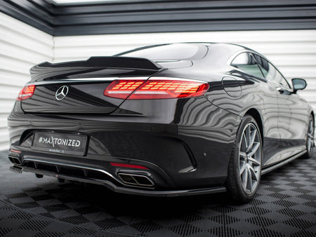 Maxton Design Spoiler CAP 3D Mercedes-Benz S Coupe AMG-Line C217 Facelift - ME-S-C217-AMGLINE-C-CAP3D1G - Image 2