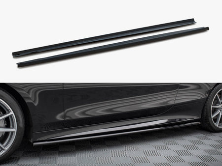 Maxton Design Side Skirts Diffusers Mercedes-Benz S Coupe AMG-Line C217 Facelift - ME-S-C217-AMGLINE-C-SD1G - Image 1