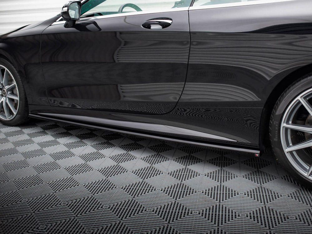 Maxton Design Side Skirts Diffusers Mercedes-Benz S Coupe AMG-Line C217 Facelift - ME-S-C217-AMGLINE-C-SD1G - Image 4
