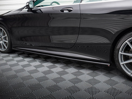 Maxton Design Side Skirts Diffusers Mercedes-Benz S Coupe AMG-Line C217 Facelift - ME-S-C217-AMGLINE-C-SD1G - Image 4