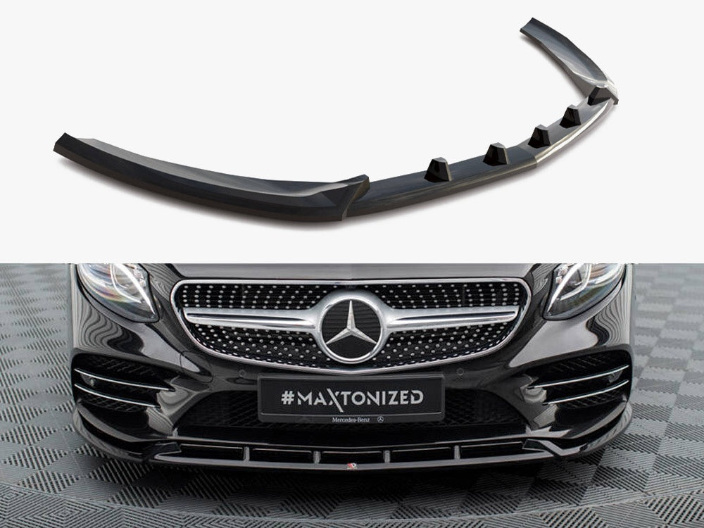 Maxton Design Front Splitter V.2 Mercedes-Benz S Coupe AMG-Line C217 Facelift - ME-S-C217-AMGLINE-C-FD2G - Image 1