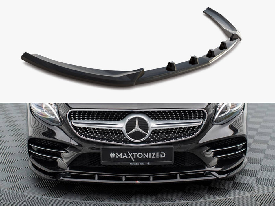 Maxton Design Front Splitter V.2 Mercedes-Benz S Coupe AMG-Line C217 Facelift - ME-S-C217-AMGLINE-C-FD2G - Image 1