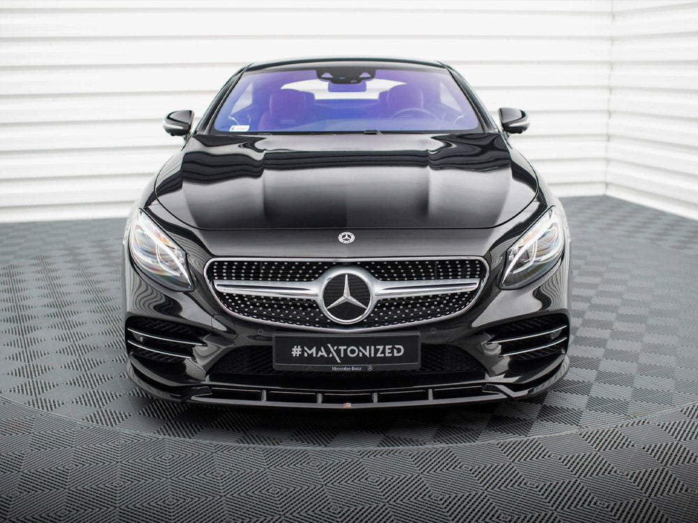 Maxton Design Front Splitter V.2 Mercedes-Benz S Coupe AMG-Line C217 Facelift - ME-S-C217-AMGLINE-C-FD2G - Image 3