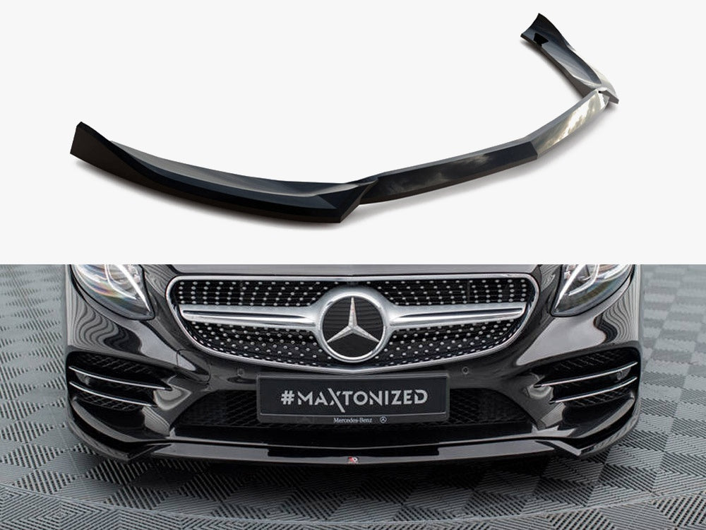 Maxton Design Front Splitter V.1 Mercedes-Benz S Coupe AMG-Line C217 Facelift - ME-S-C217-AMGLINE-C-FD1G - Image 1