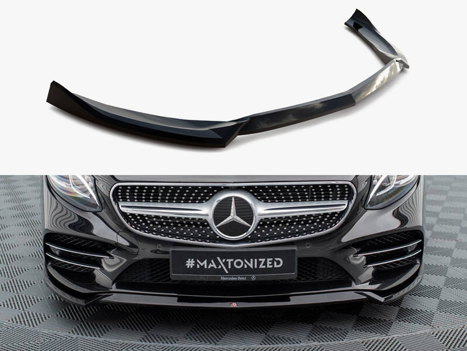 Maxton Design Front Splitter V.1 Mercedes-Benz S Coupe AMG-Line C217 Facelift - ME-S-C217-AMGLINE-C-FD1G - Image 1