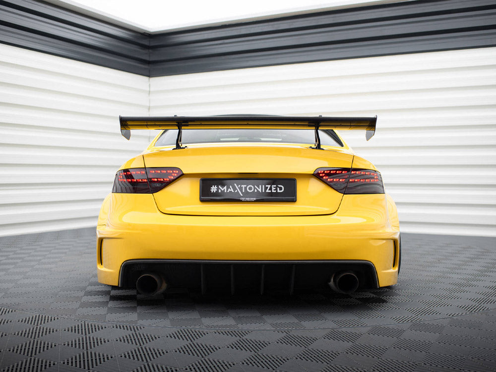 Maxton Design Carbon Spoiler With Upper Swan Mounting Audi A5 Coupe 8T - CF-AU-A5-1-WING5-UPP-245-P - Image 3