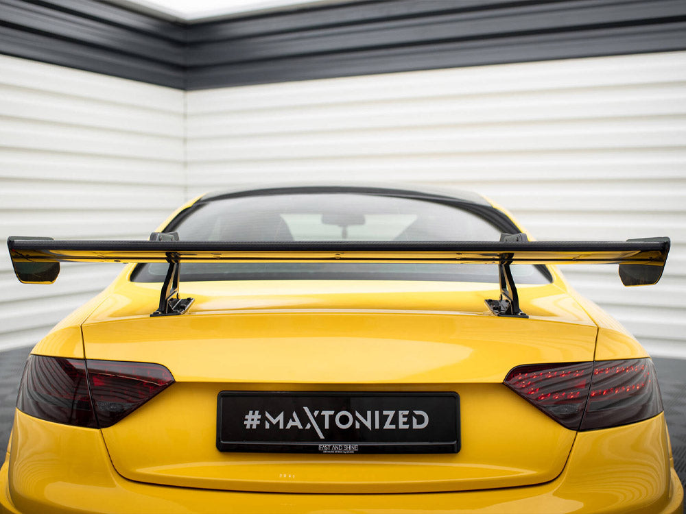 Maxton Design Carbon Spoiler With Upper Swan Mounting Audi A5 Coupe 8T - CF-AU-A5-1-WING5-UPP-245-P - Image 4