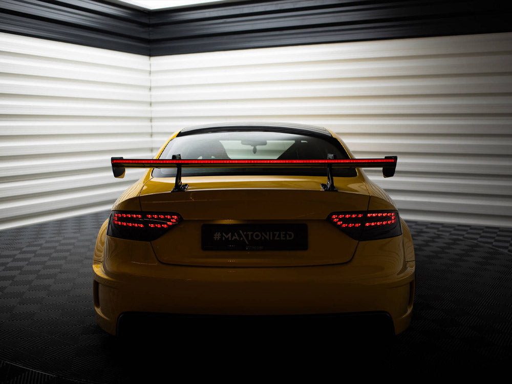 Carbon Spoiler With Upper Swan Mounting + LED Audi A5 Coupe 8T