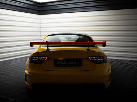 Carbon Spoiler With Upper Swan Mounting + LED Audi A5 Coupe 8T