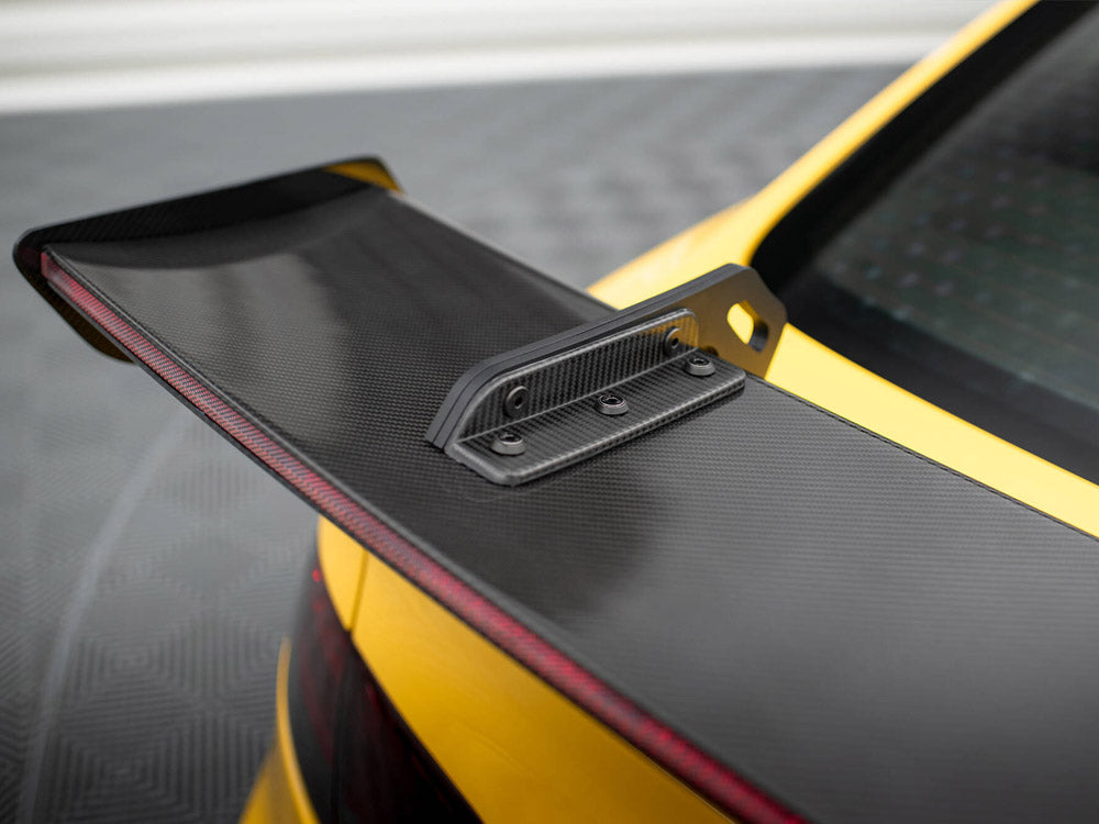 Carbon Spoiler With Upper Swan Mounting + LED Audi A5 Coupe 8T