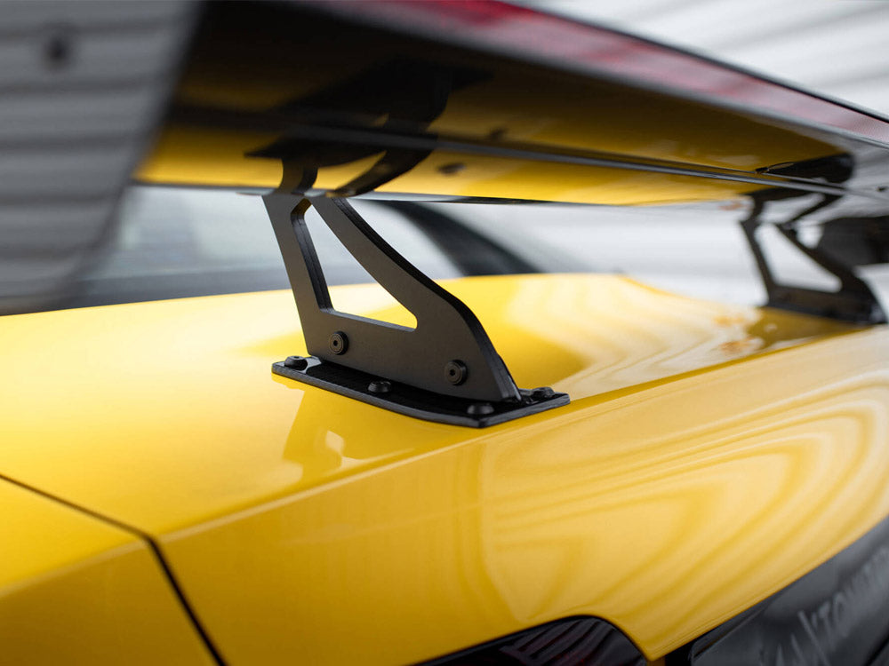 Carbon Spoiler With Upper Swan Mounting + LED Audi A5 Coupe 8T