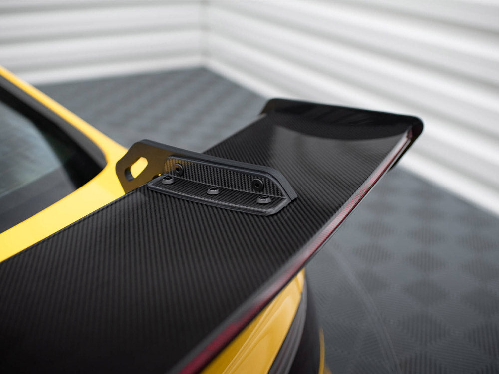 Carbon Spoiler With Upper Swan Mounting + LED Audi A5 Coupe 8T
