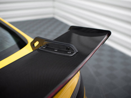 Carbon Spoiler With Upper Swan Mounting + LED Audi A5 Coupe 8T