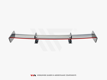 Carbon Spoiler With Upper Swan Mounting + LED Audi A5 Coupe 8T