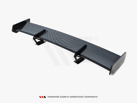 Carbon Spoiler With Upper Swan Mounting + LED Audi A5 Coupe 8T