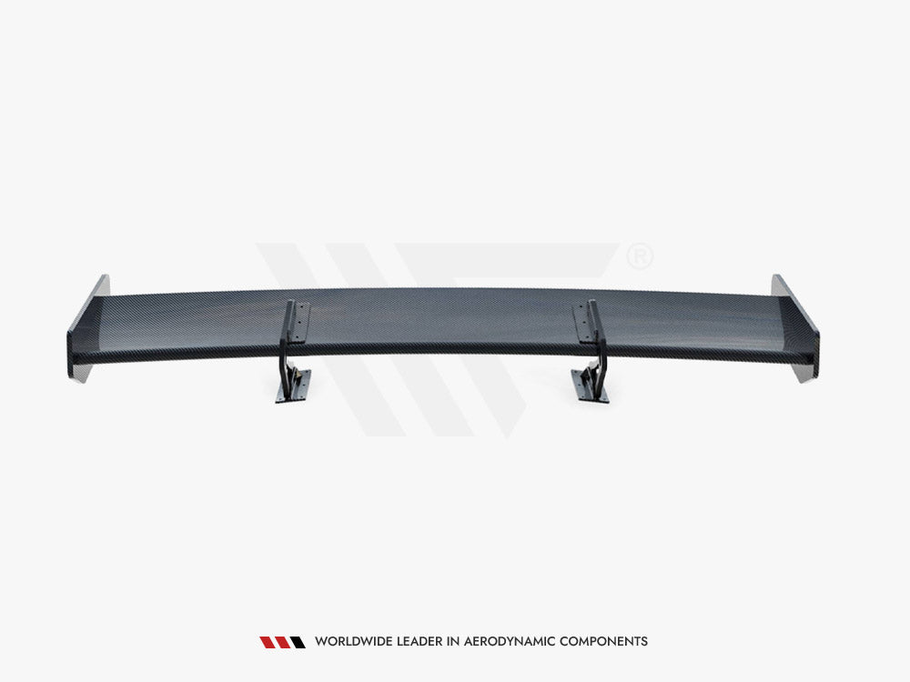 Carbon Spoiler With Upper Swan Mounting + LED Audi A5 Coupe 8T