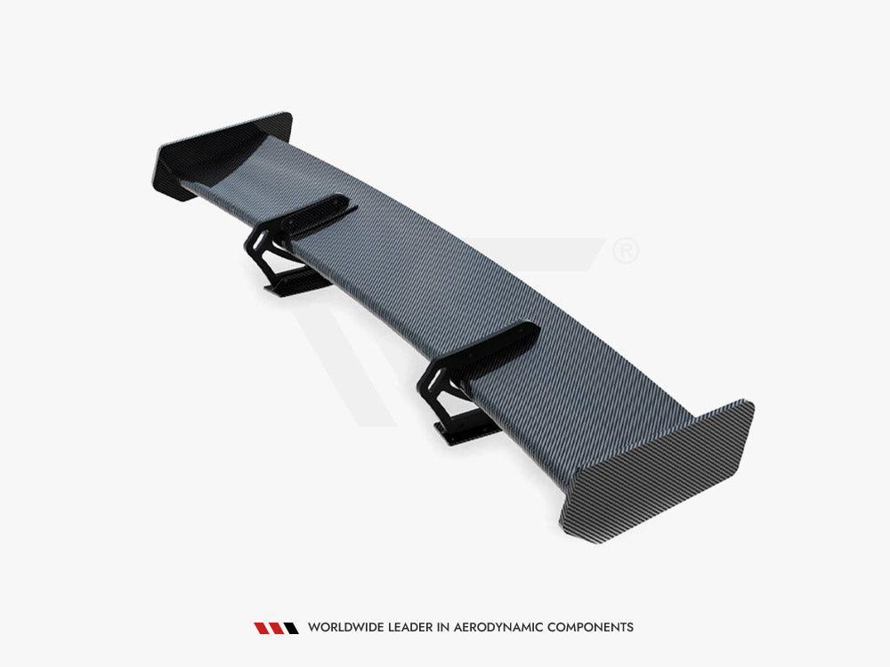 Carbon Spoiler With Upper Swan Mounting + LED Audi A5 Coupe 8T